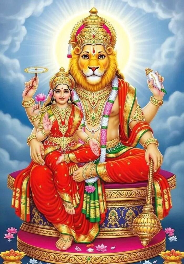 lord narasimha images pinterest best