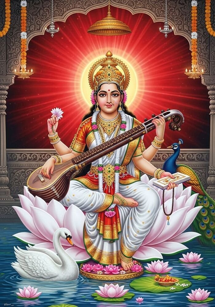 lord saraswati images pinterest hot hd