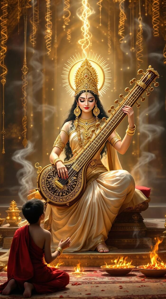 lord saraswati images