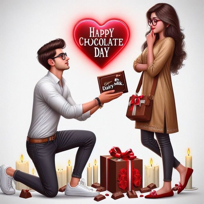 photo happy chocolate day