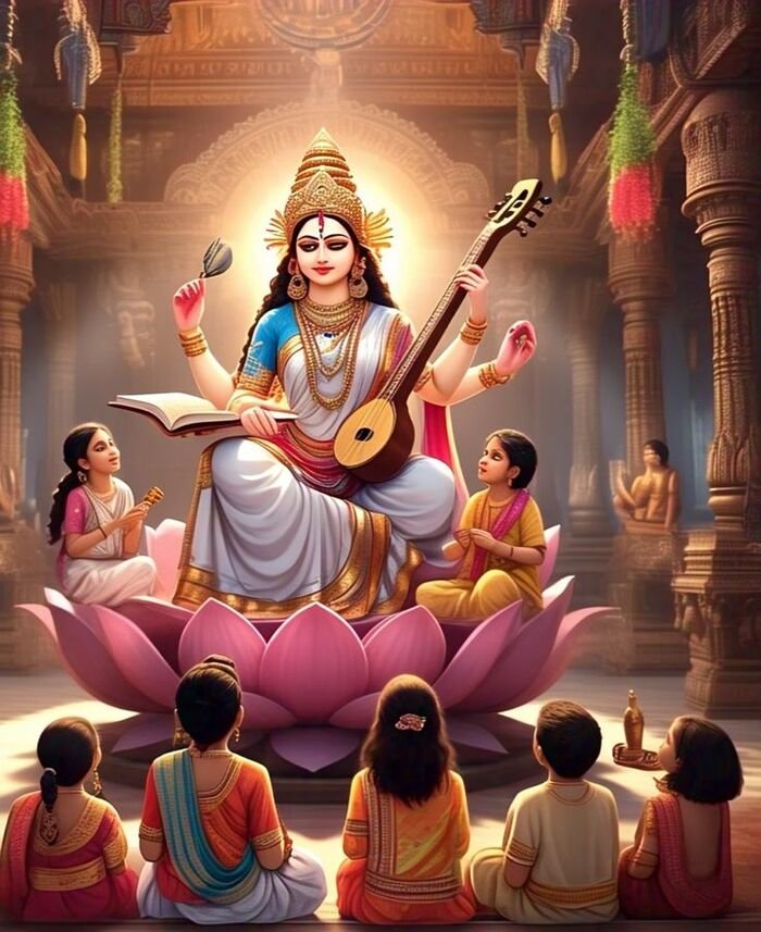 pinterest lord saraswati images hd