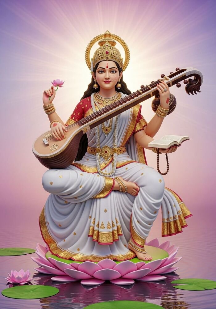 pinterest lord saraswati images
