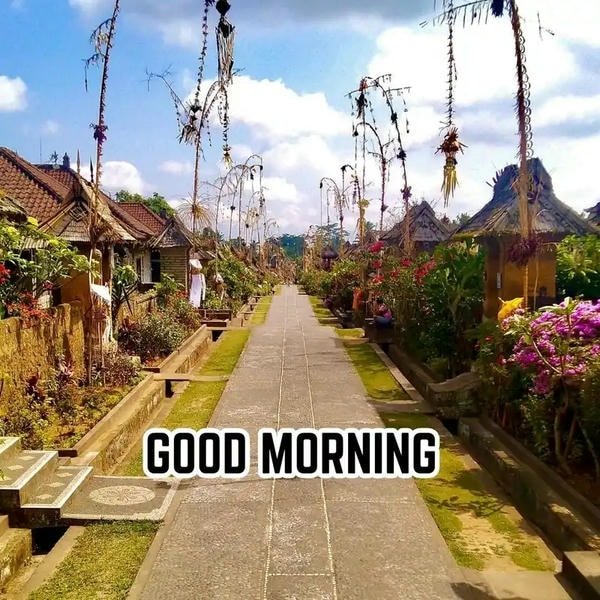 popular good morning village images
