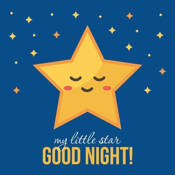 popular good night cartoon images
