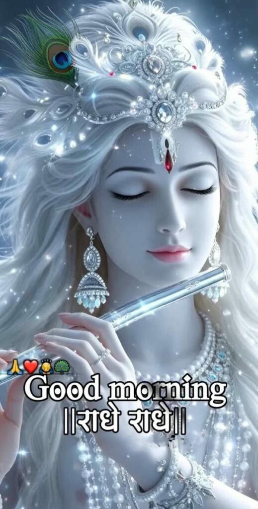 radhe radhe good morning god image