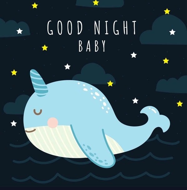 romantic good night cartoon images