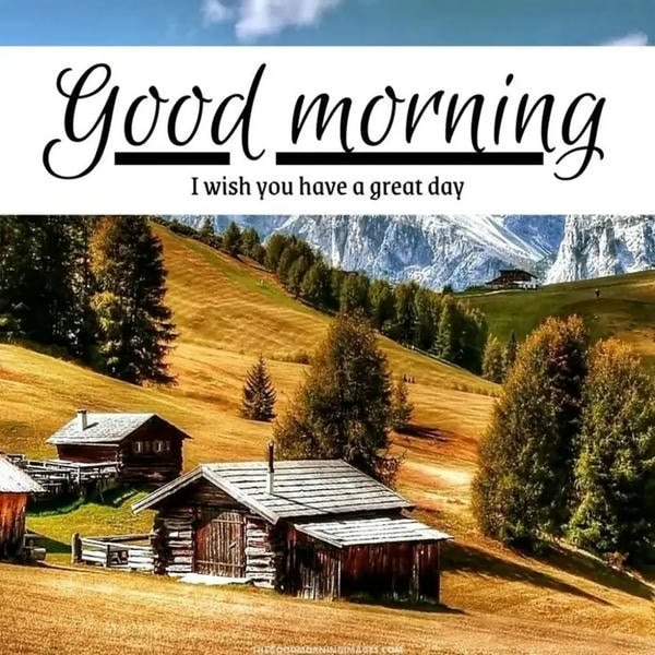 simple good morning village images