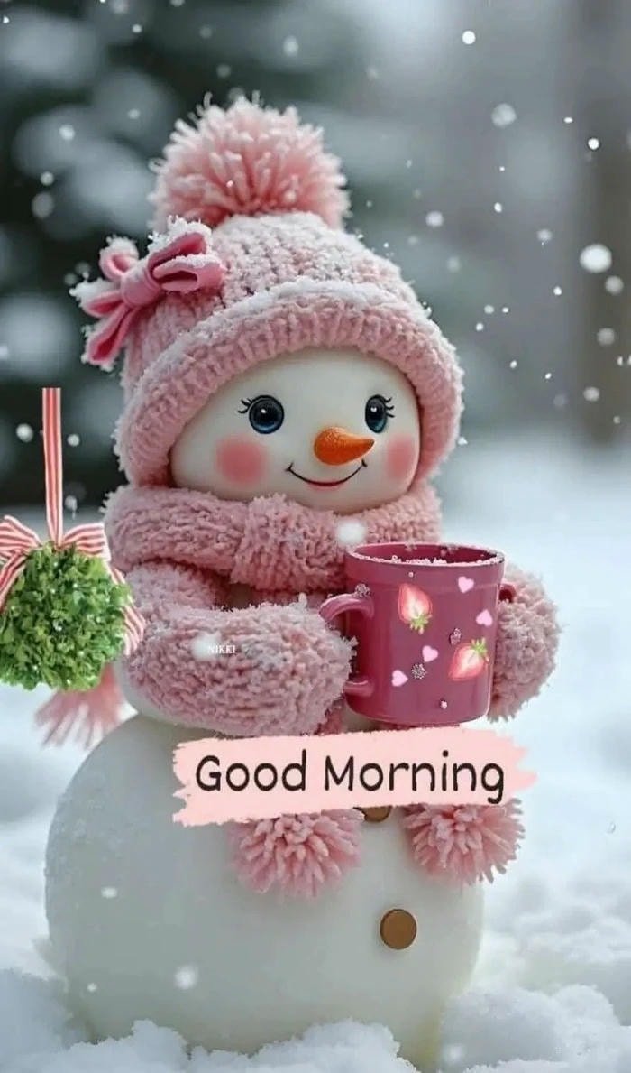 simple good morning winter images