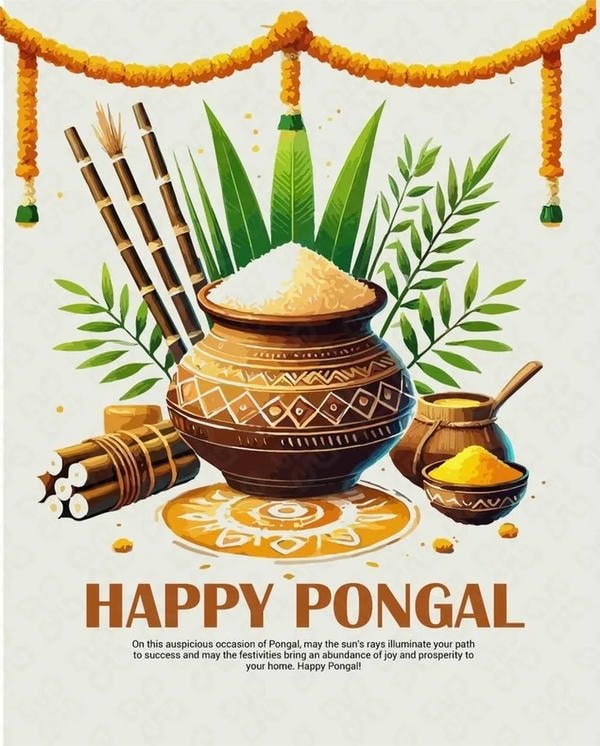 beautiful images hd of pongal wishes images