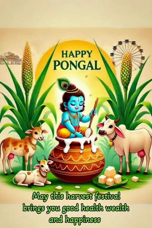 download pongal wishes images photos for mobile