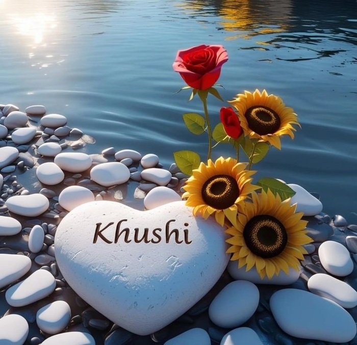 khushi name dp aesthetic