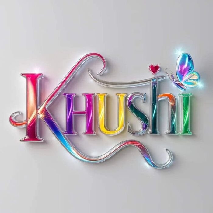 khushi name dp calm mood