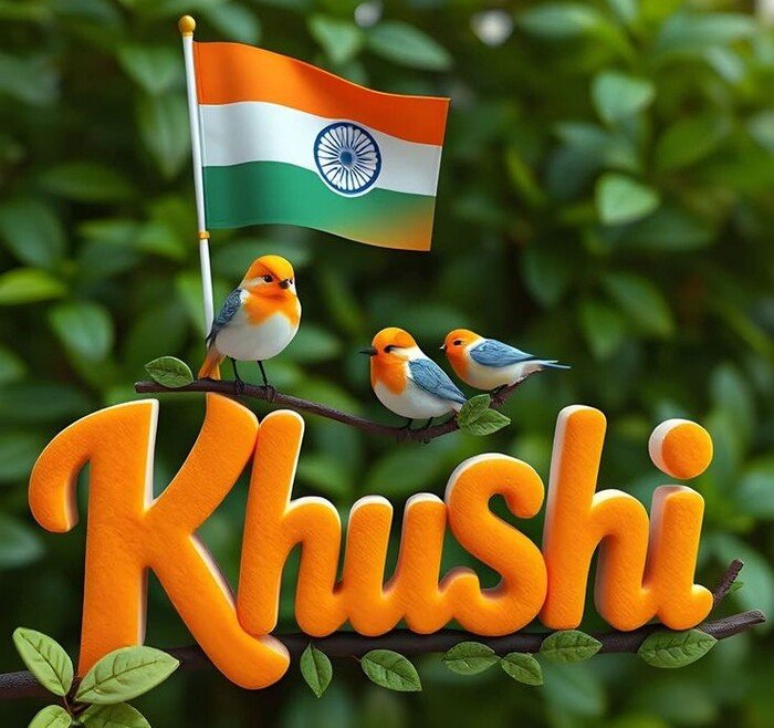 khushi name dp cute
