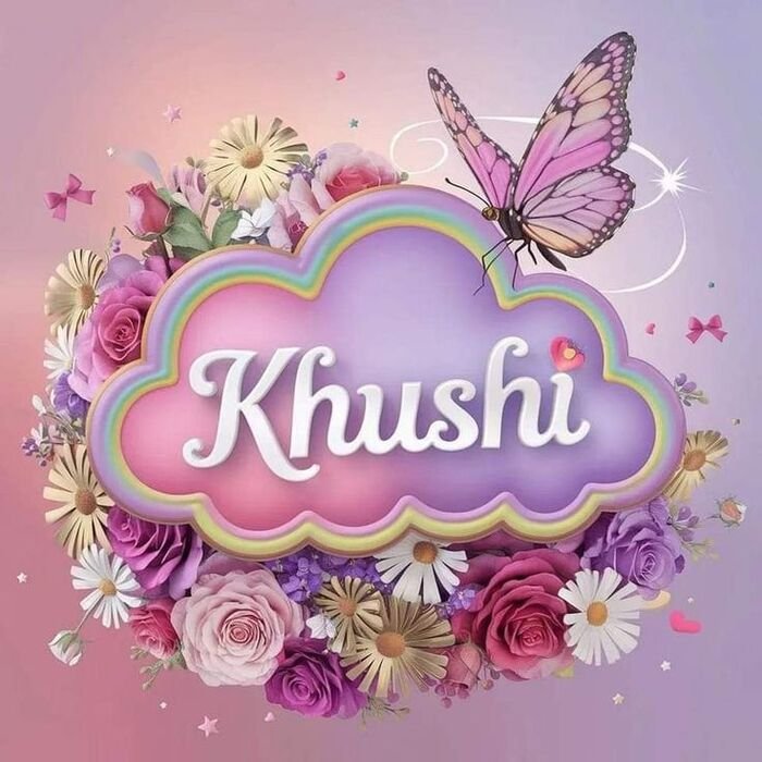 khushi name dp full hd