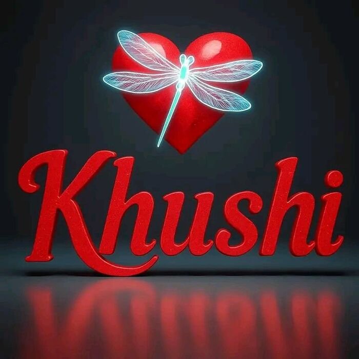 khushi name dp natural vibes