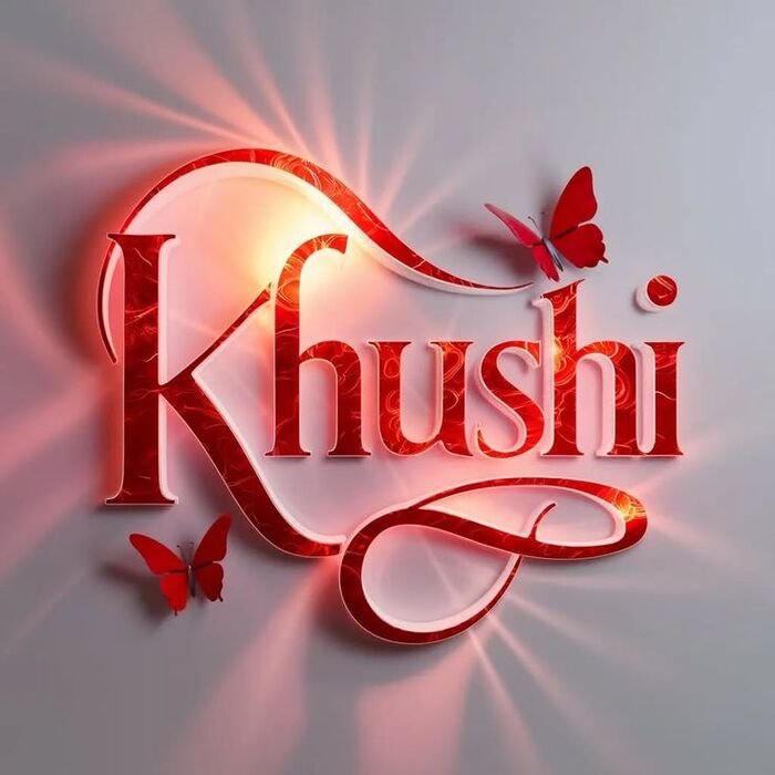 khushi name dp random