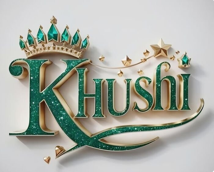 khushi name dp soft light