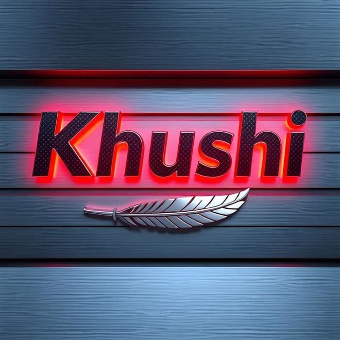 khushi name dp stylish