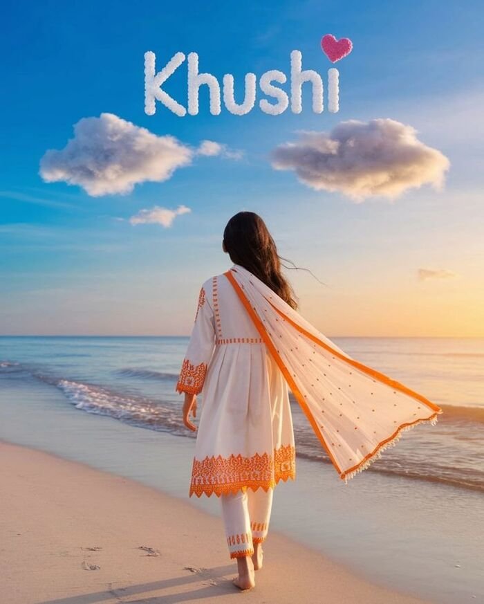 khushi name dp trendy