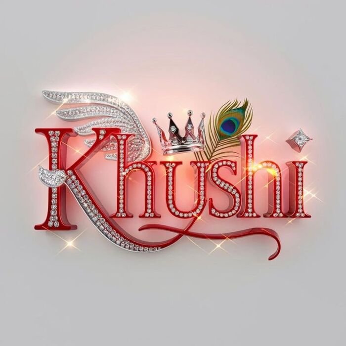 khushi name dp vibe mix