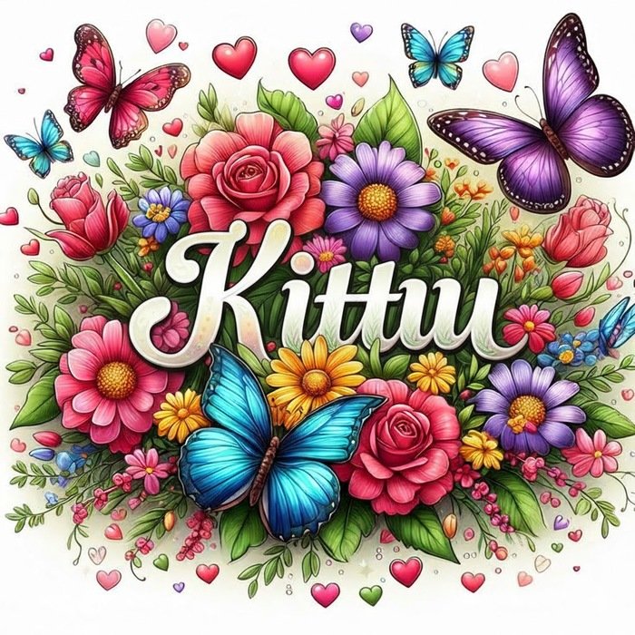 kittu name dp cute