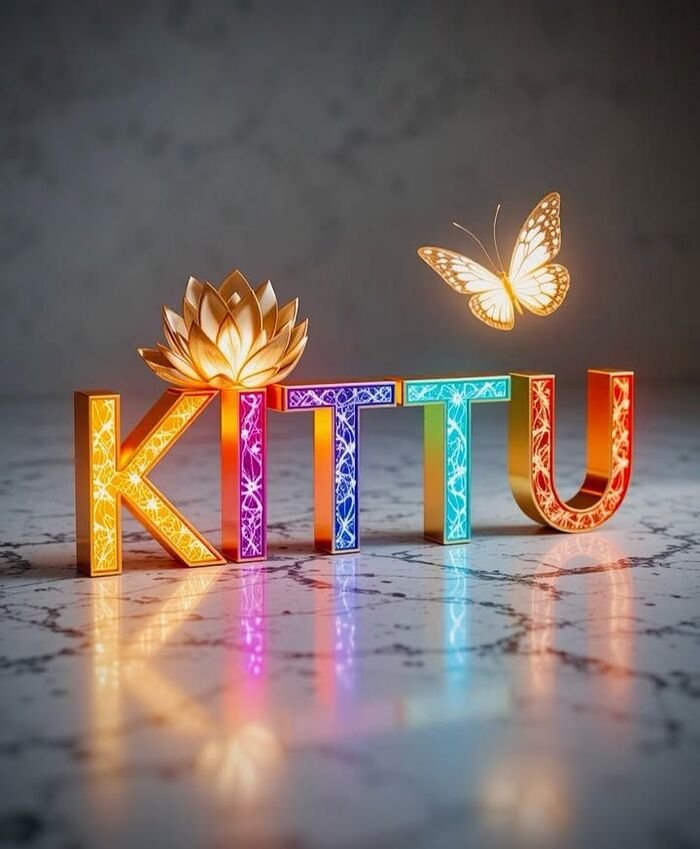 kittu name dp natural vibes