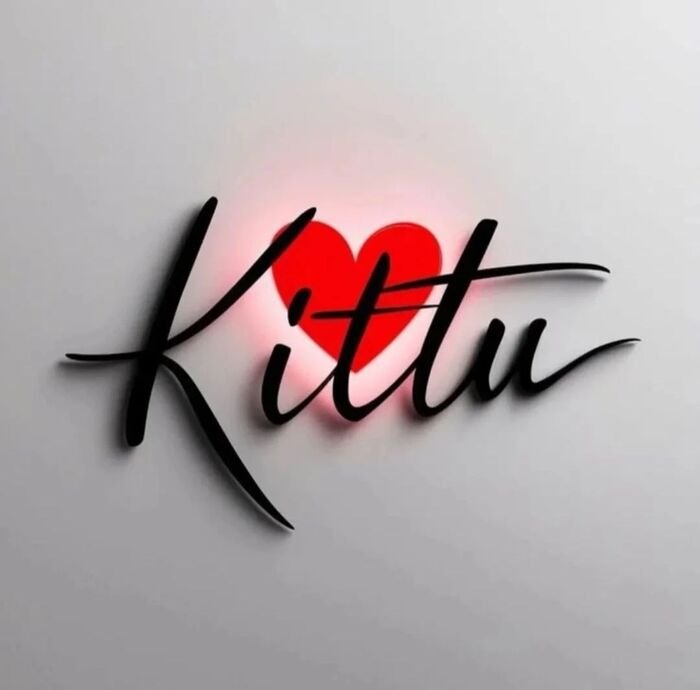kittu name dp soft light