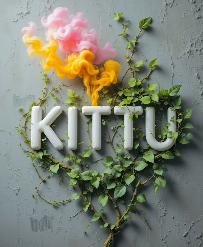 kittu name dp stylish