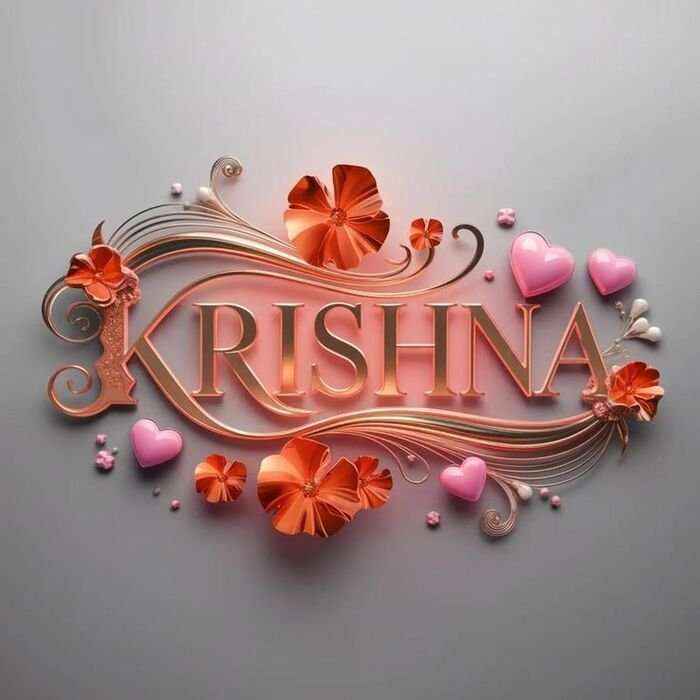 krishna name dp clean edit