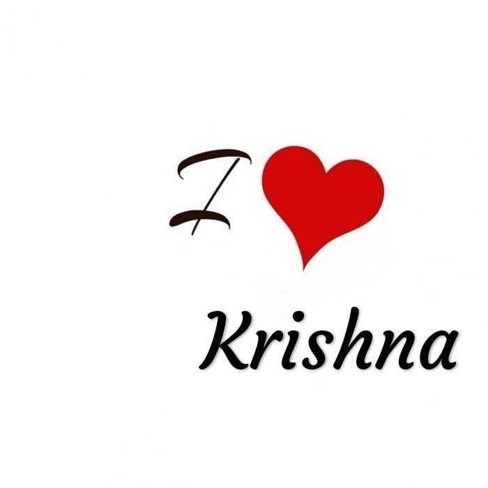krishna name dp random