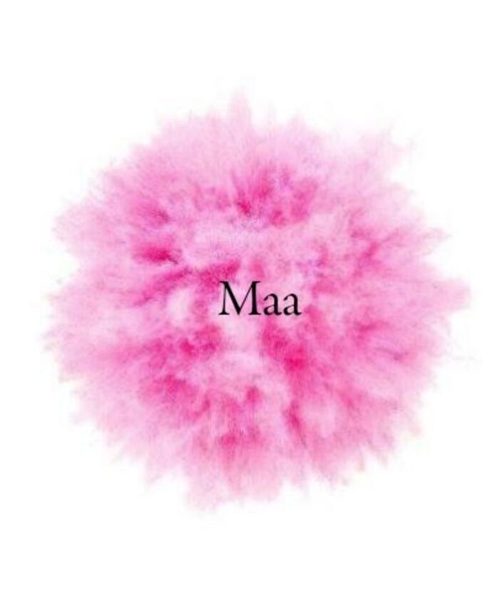 maa name dp chill style