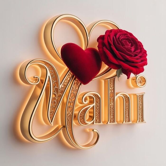 mahi name dp cute edit