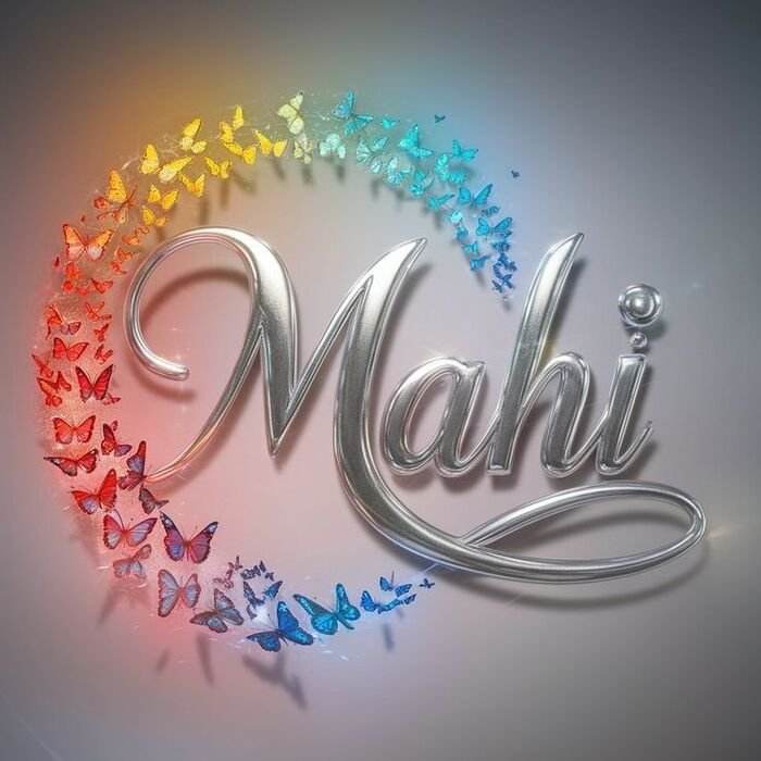 mahi name dp soft tone