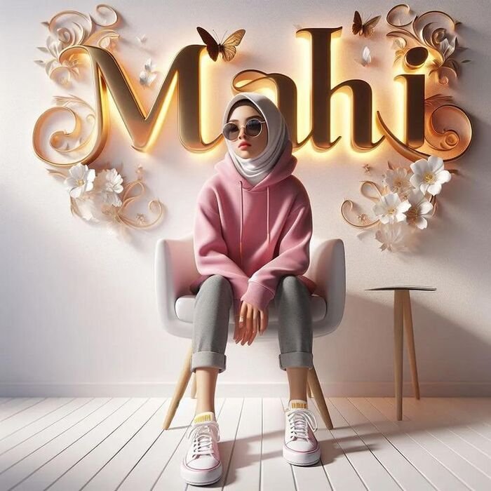 mahi name dp soft vibes