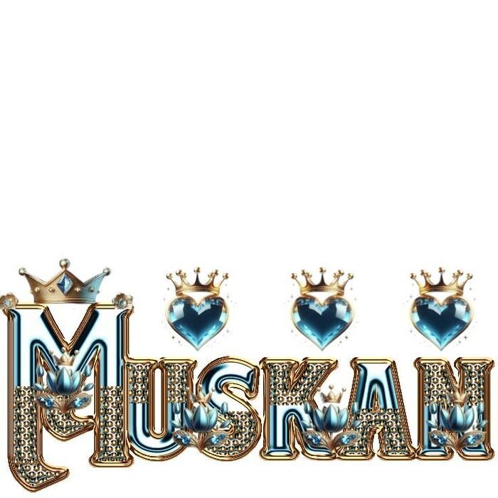 muskan name dp portrait