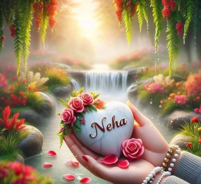 neha name dp minimal