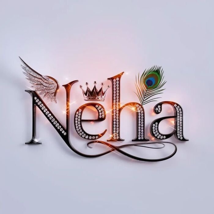 neha name dp simple edit