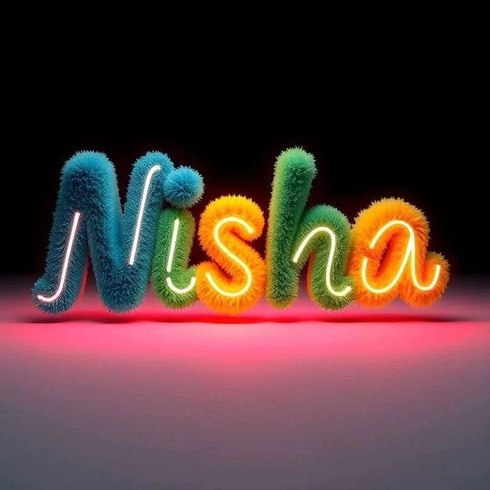 nisha name dp calm mood
