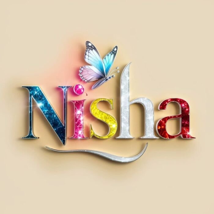 nisha name dp classic edit