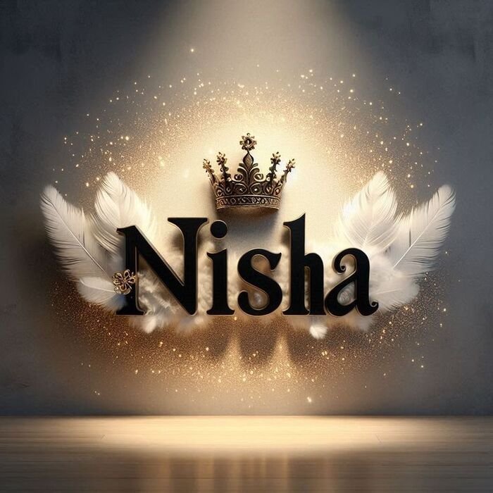 nisha name dp classic