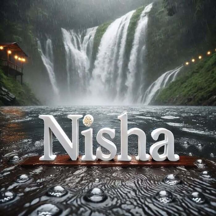 nisha name dp hd