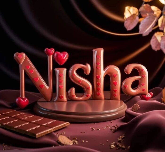 nisha name dp lovely