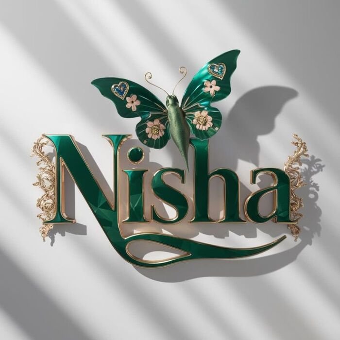 nisha name dp random