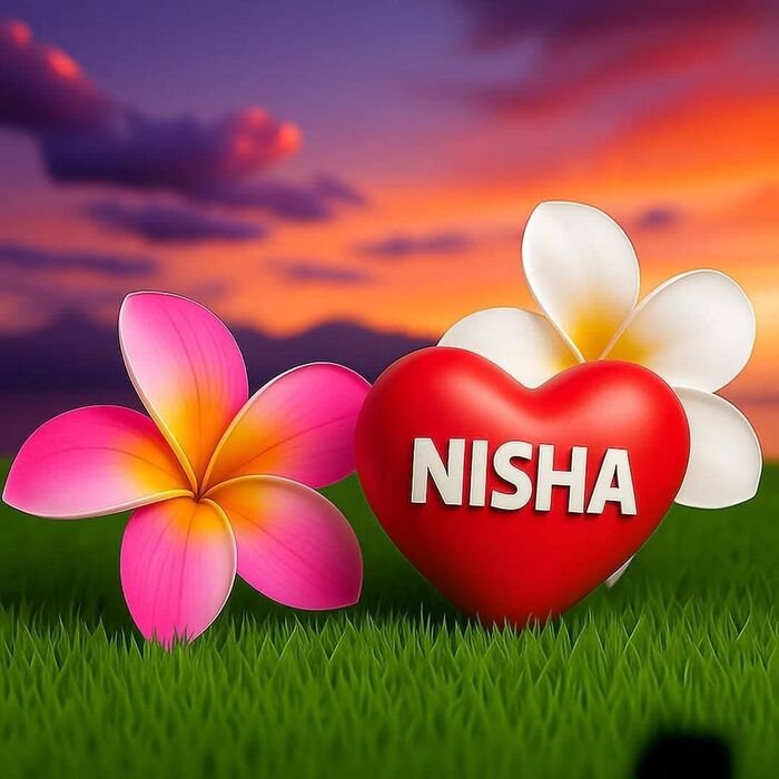 nisha name dp soft light