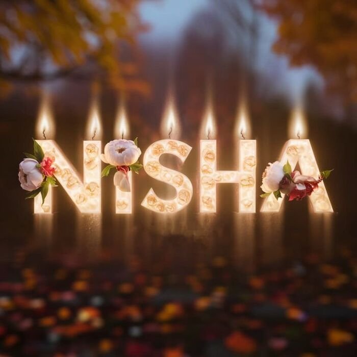 nisha name dp soft tone