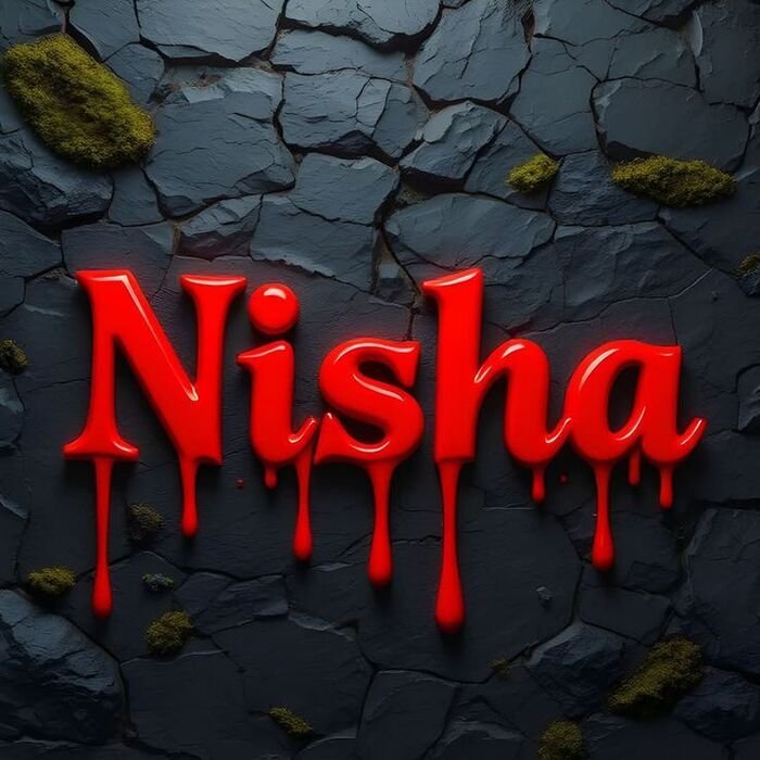 nisha name dp soft vibes