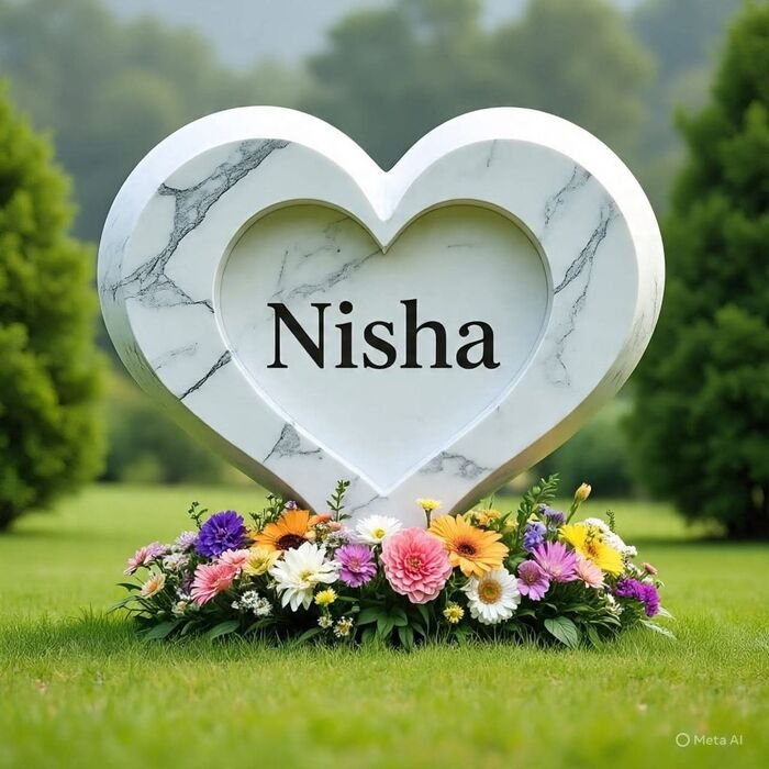 nisha name dp