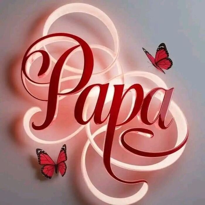 papa name dp cool edit