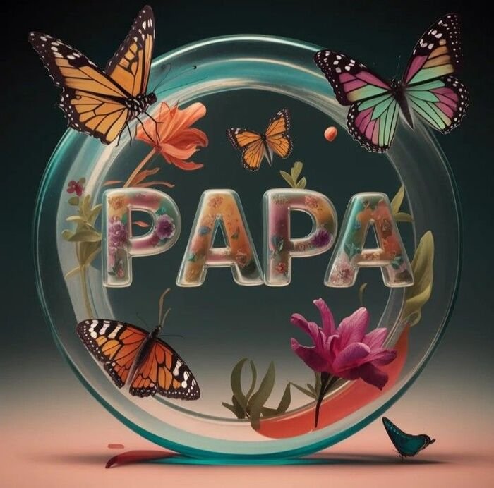 papa name dp natural vibes