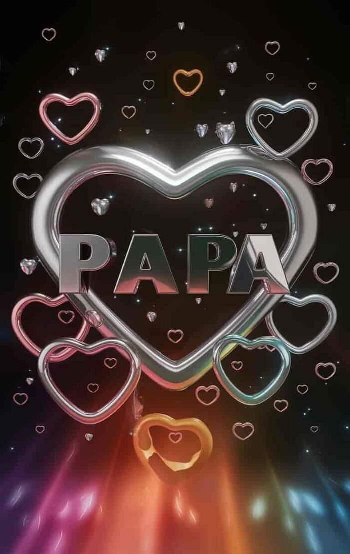 papa name dp portrait